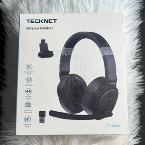 New TECKNET  Wireless  Headset wear in 2 Ways